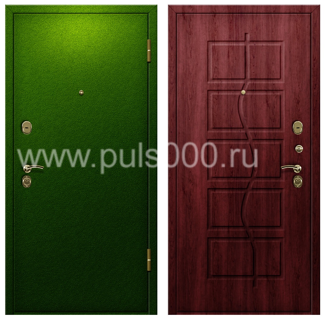 Входная дверь в квартиру зеленая с утеплителем PR-922, цена 39 010 руб. Входная дверь в квартиру зеленая с утеплителем PR-922, цена 39 010 руб.