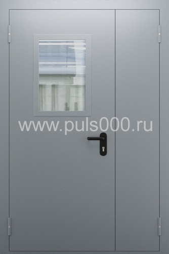 Железная тамбурная противопожарная дверь со стеклом ТПД-9, цена 31 665 руб. Железная тамбурная противопожарная дверь со стеклом ТПД-9, цена 31 665 руб.